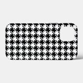 千鳥格子のBW文字パターン Case-Mate iPhoneケース (裏面 (横))