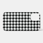 千鳥格子のBW文字パターン Case-Mate iPhoneケース (裏面 (横))