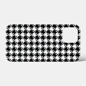千鳥格子のBW文字パターン Case-Mate iPhoneケース (裏面 (横))
