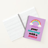 午前中にスパイラルノートブックスマイルを起動する ノートブック (内部)