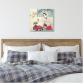 午前中に着替える キャンバスプリント (インサイチュ (寝室))