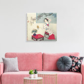 午前中に着替える キャンバスプリント (インサイチュ (リビング))