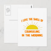 午前中のカウンセリングのにおい ポストカード (正面/裏面)