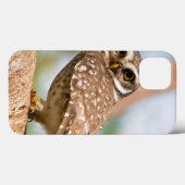 午前中のフクロウの斑点。 Case-Mate iPhoneケース (裏面 (横))