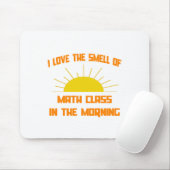 午前中の数学の授業のにおい マウスパッド (マウス)