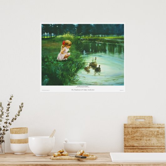 午前中の発見 ポスター (キッチン)