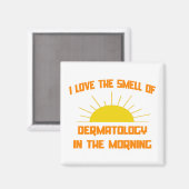 午前中の皮膚科のにおい マグネット (正面/裏面)