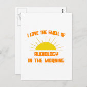 午前中の聴覚の匂い ポストカード (正面/裏面)