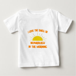 午前中の腎臓病のにおい ベビーTシャツ