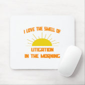 午前中の訴訟のにおい マウスパッド (マウス)