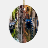 午前中の運河 セラミックオーナメント (右)
