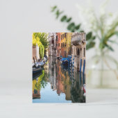 午前中の運河 ポストカード (スタンド正面)