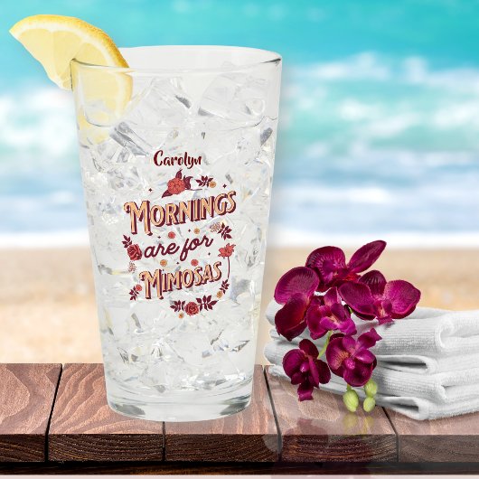 午前中はミモサスグラス タンブラーグラス