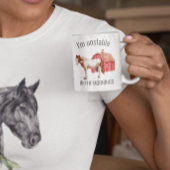 午前中は不安定だおもしろい コーヒーマグカップ