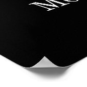 午前中は日遅れ[XL] ポスター (角)