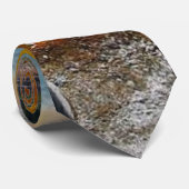 午前中イエローストーンの熱春 ネクタイ (ロール)
