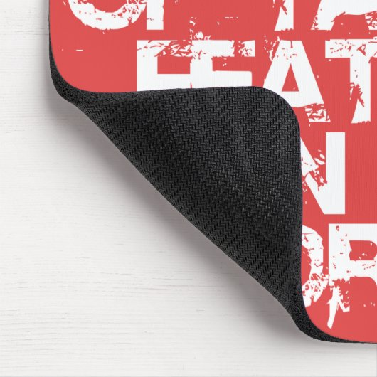 午前中タール及び羽の臭いを愛して下さい! マウスパッド (コーナー)