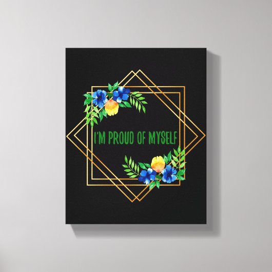 午前中前向きの確認 キャンバスプリント (正面)