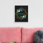 午前中前向きの確認 キャンバスプリント (インサイチュ (リビング))