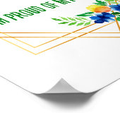 午前中前向きの確認 ポスター (角)