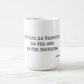 午前中日曜日 マグカップ (中央)