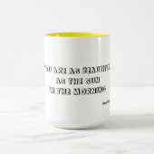 午前中日曜日 マグカップ (中央)