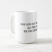 午前中日曜日 マグカップ (正面左)