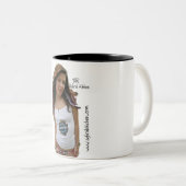 午前中星 ツートーンマグカップ (正面右)