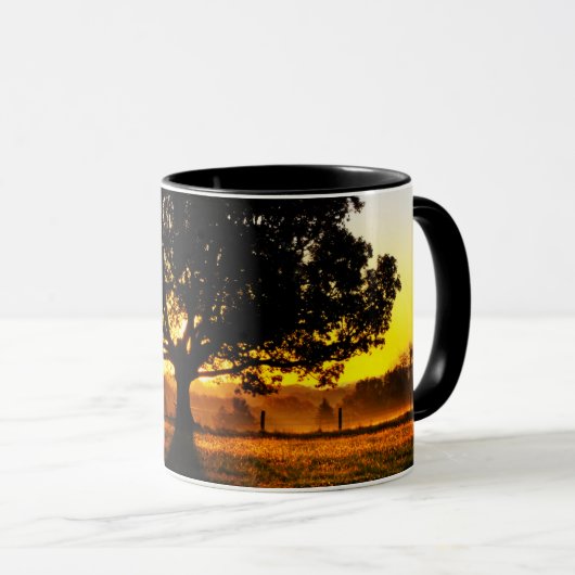 午前中木 マグカップ (正面右)