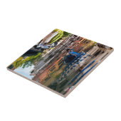 午前中運河 タイル (側面)