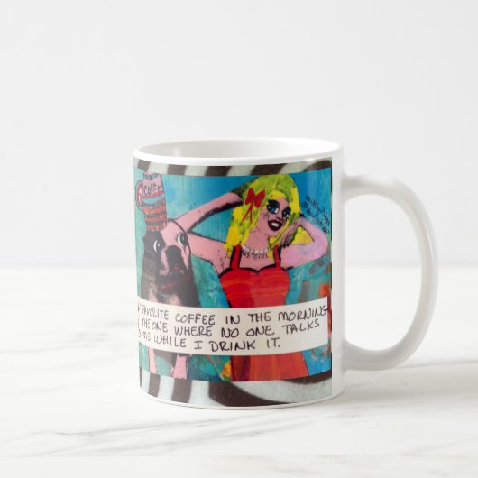 午前中MUG-MYのお気に入りのなコーヒーはものです コーヒーマグカップ (右)
