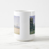 午前日曜日中Sahurs草原 コーヒーマグカップ (中央)
