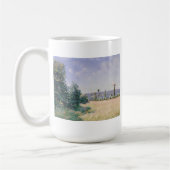 午前日曜日中Sahurs草原 コーヒーマグカップ (左)