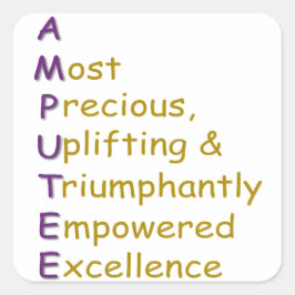 午前10時から東経の スクエアシール