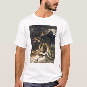 午前1880年中魚市場 Tシャツ