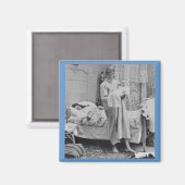 午前3時にアップ – ヴィンテージ立体視 マグネット (正面/裏面)