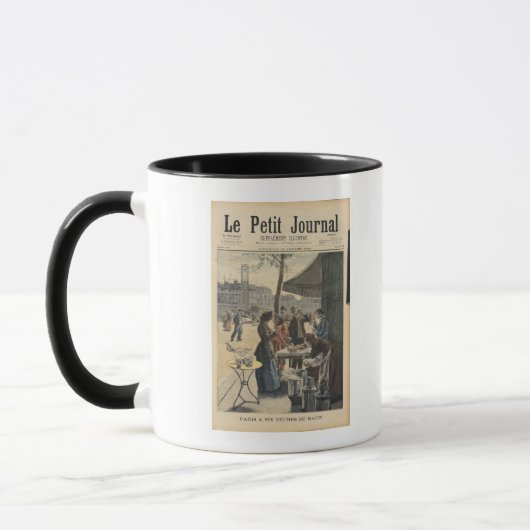 午前6時にパリ マグカップ (左)