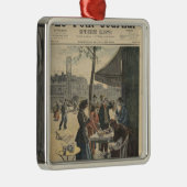 午前6時にパリ メタルオーナメント (右)