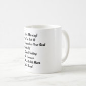 午前7時おはよう得ばいコーヒーマグ コーヒーマグカップ (正面右)