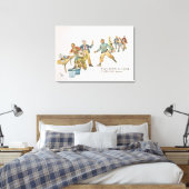 午前7時から午前8時までの間 キャンバスプリント (インサイチュ (寝室))