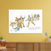 午前7時から午前8時までの間 キャンバスプリント (インサイチュ (リビング))