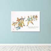 午前7時から午前8時までの間 キャンバスプリント (インサイチュ (ウッドフロア))