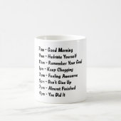 午前7時グッドモーニングコーヒーマグ コーヒーマグカップ (中央)