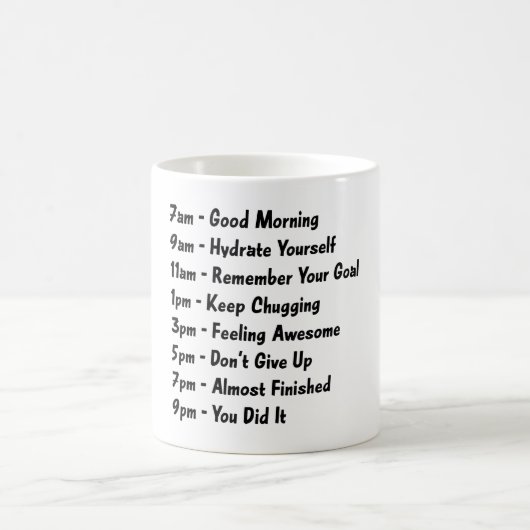 午前7時グッドモーニングコーヒーマグ コーヒーマグカップ (中央)