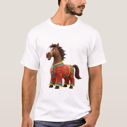 午年の干支 Tシャツ (正面)