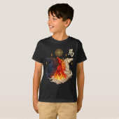 午年の干支 Tシャツ (正面フル)