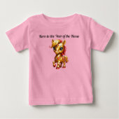 午年ベビーTシャツ ベビーTシャツ (正面)