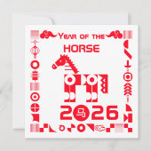 午年2026 カード (正面)