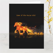 午年2026（丙午） カード (黄色い花)