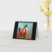 午年8 カード (黄色い花)